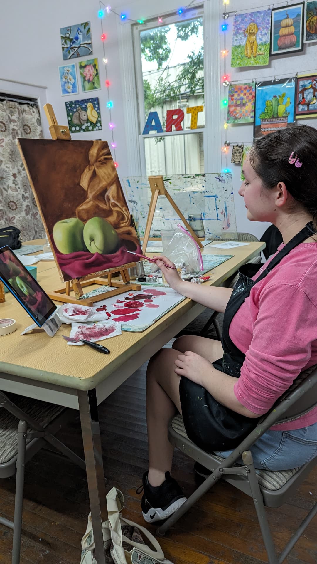 Private lesson at Art Adventure Studio