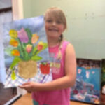Parent testimonial photo or artwork example